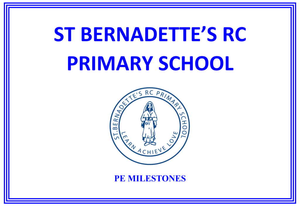 PE - St Bernadette's Roman Catholic Primary School