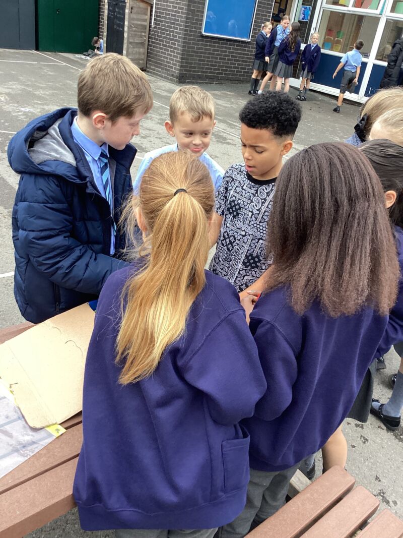 Image for the Tweet beginning: The CARITAS team are busy