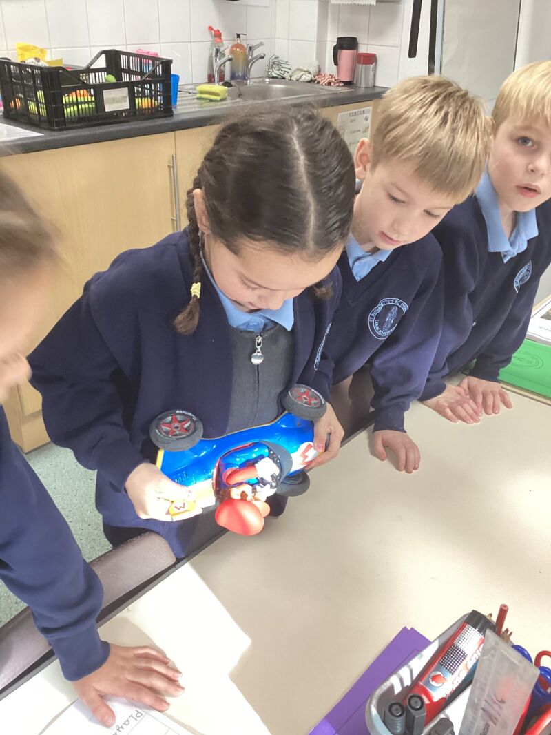 Image for the Tweet beginning: Year 1/2 have been investigating